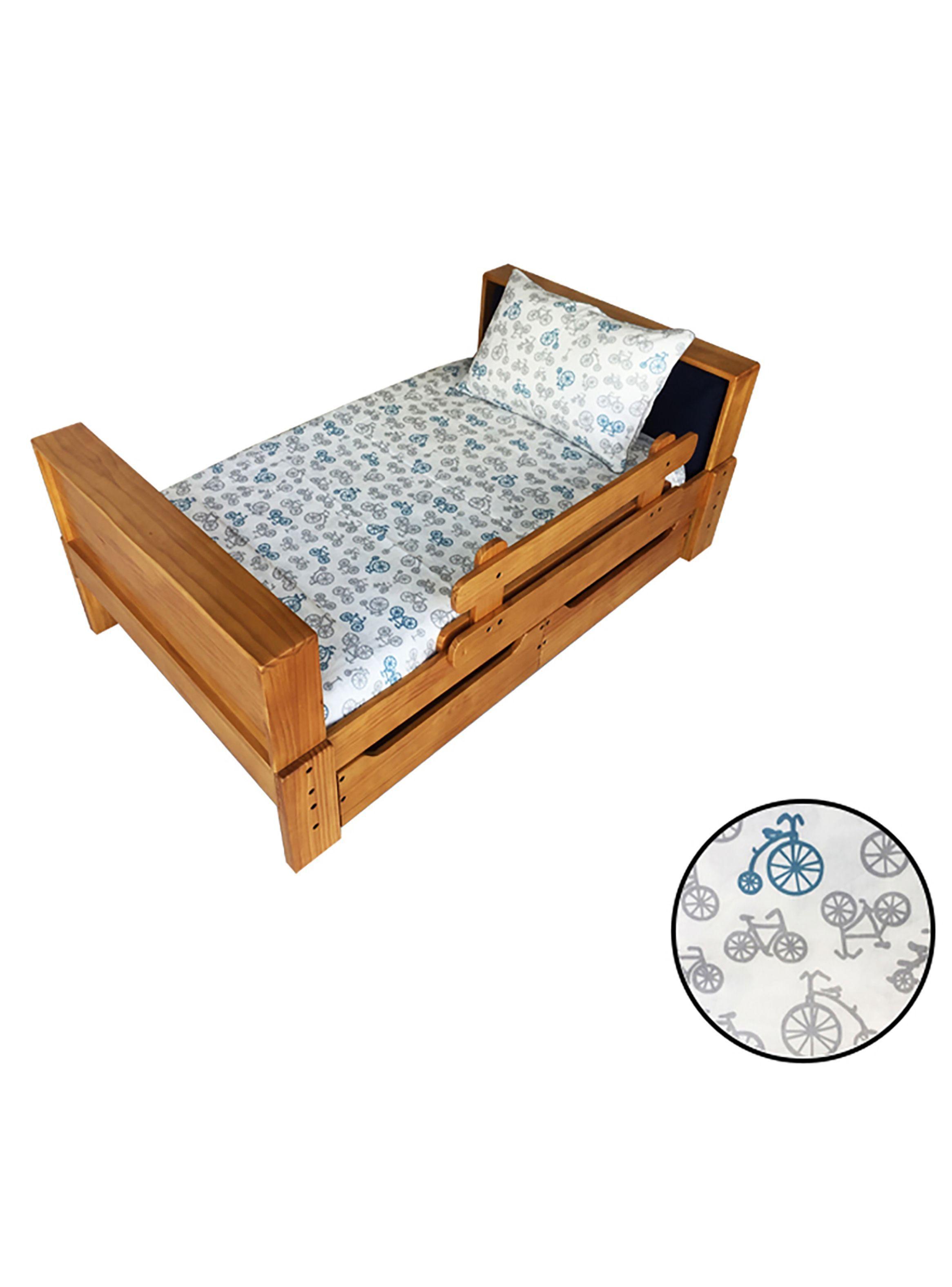 FUNDA de Plumón ( CUBRECAMA)  Bicicletas (120X140) 100% Algodón - para cama infantil o cuna-1