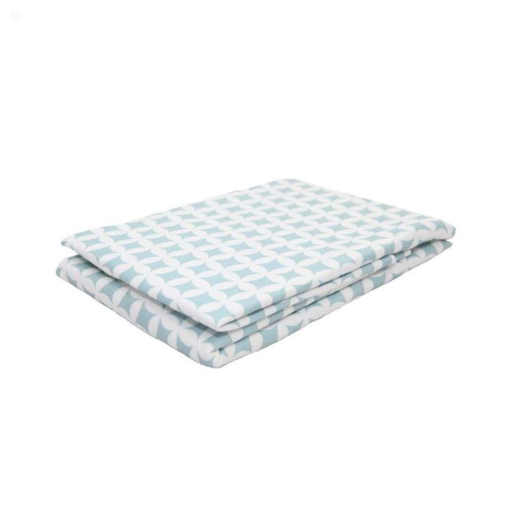 Mantel Estampado 160 Redondo Aqua Dib / K-0