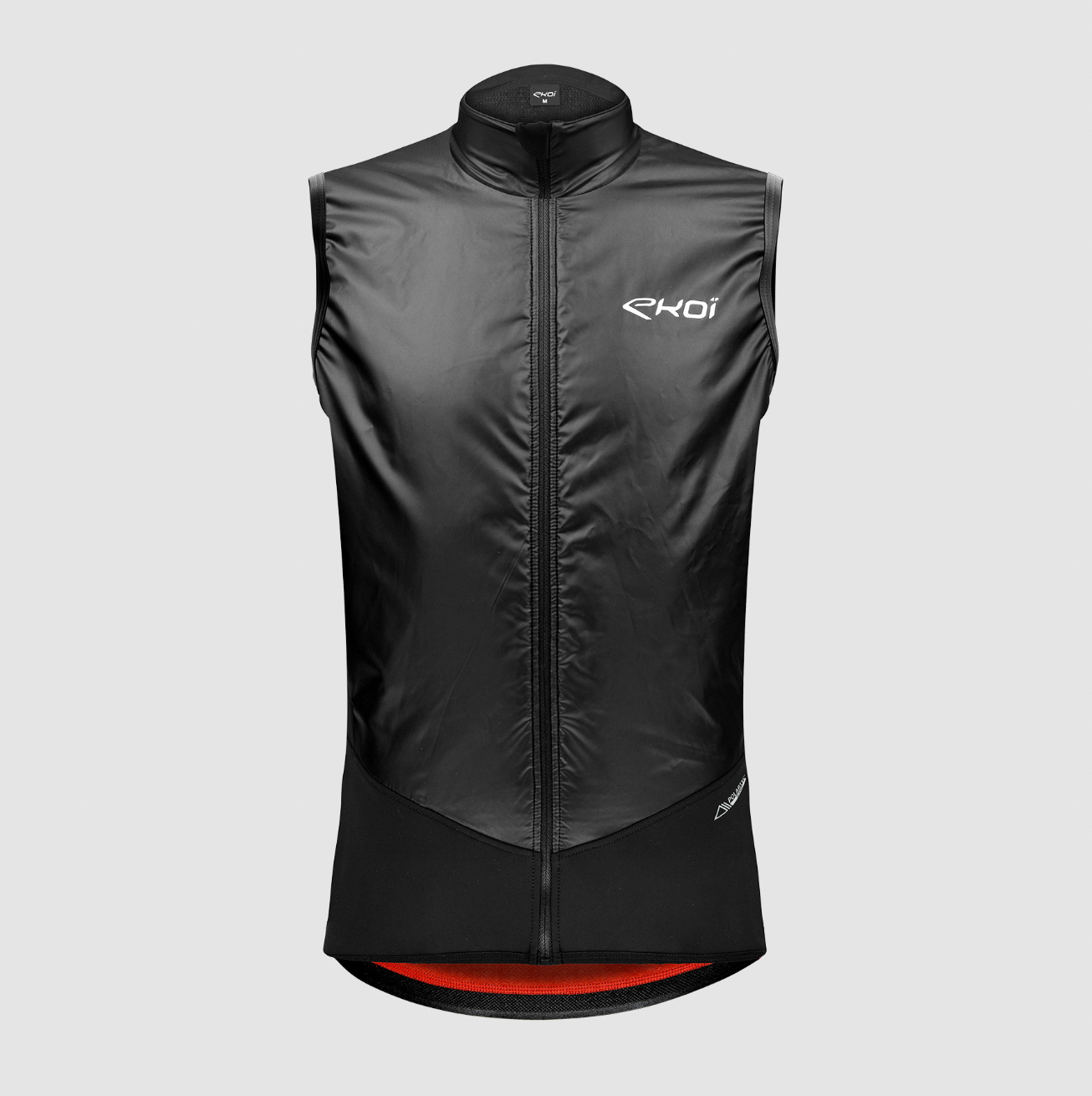 Chaleco Cortaviento Térmico Polartec hombre - Negro - EKOI-0