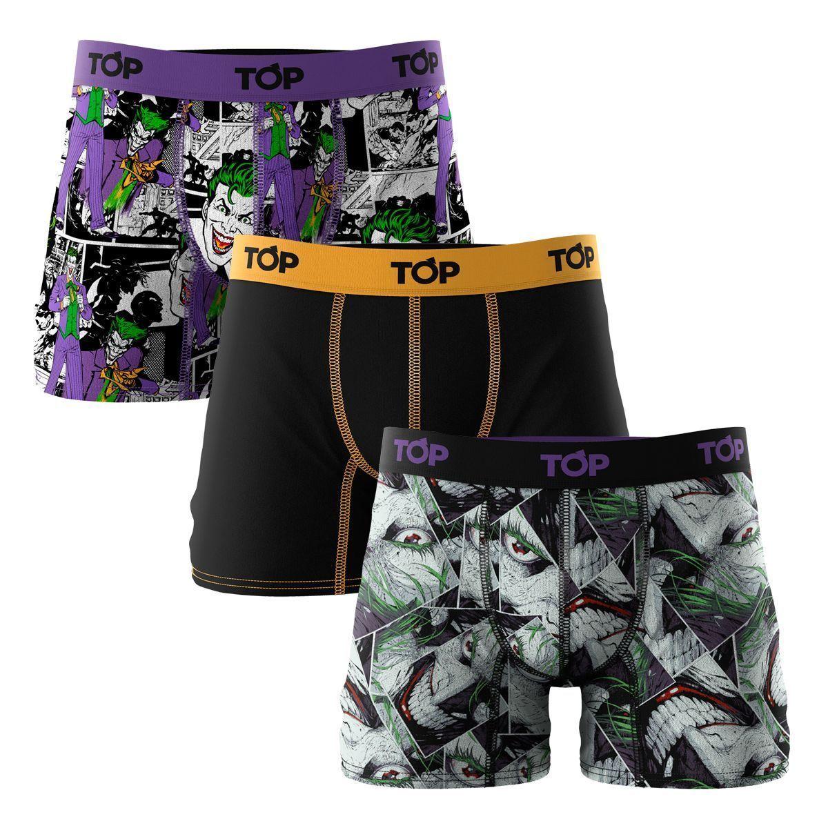 Bóxer Medio Algodón Joker Pack 3 C4 Top-0