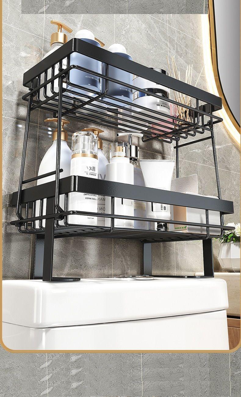 Organizador De Baño Repisa Dos Niveles Metal-3