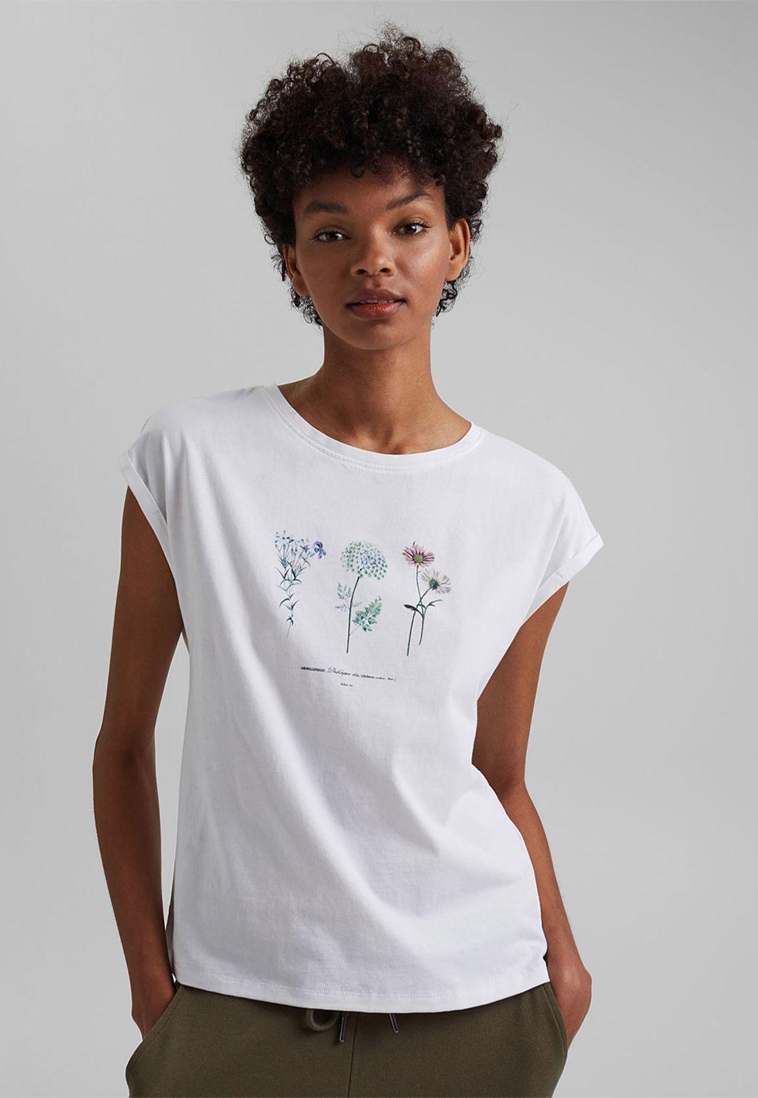 Polera Mujer Con Estampado Floral Esprit-0