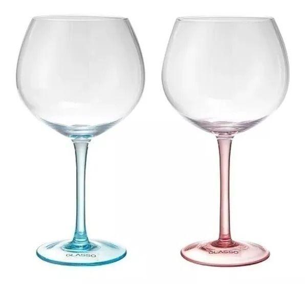 Set 2 Copas Glasso Pie Color 670 Ml-2