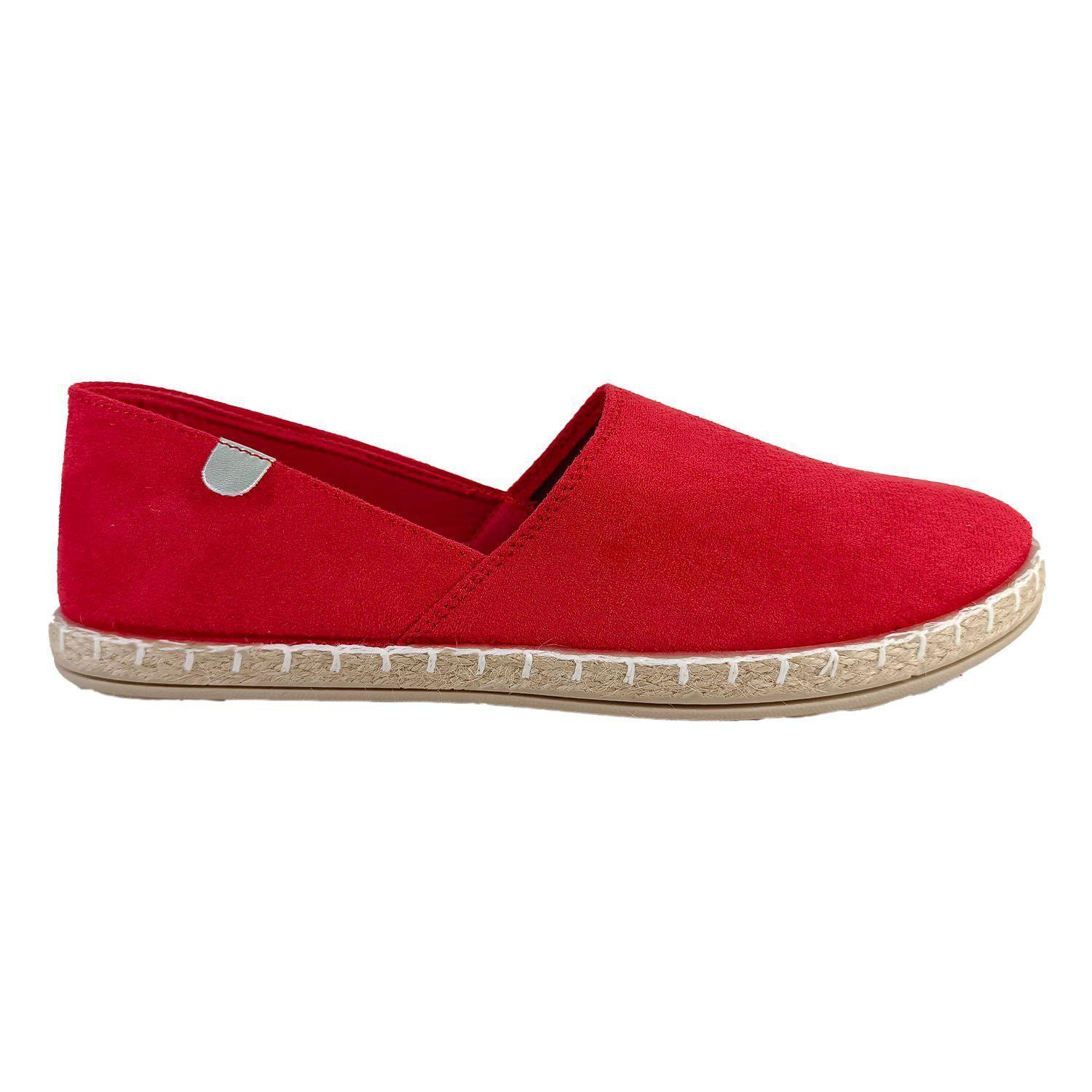 Alpargata de Mujer Rojo-0