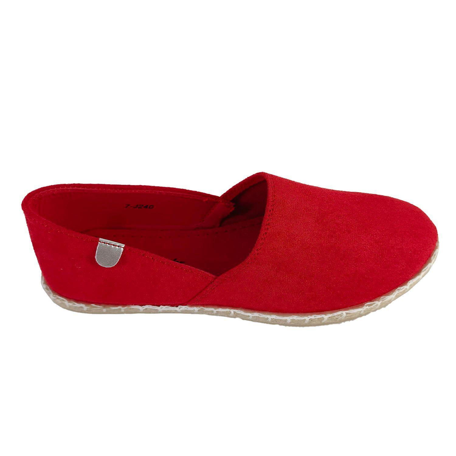 Alpargata de Mujer Rojo-1