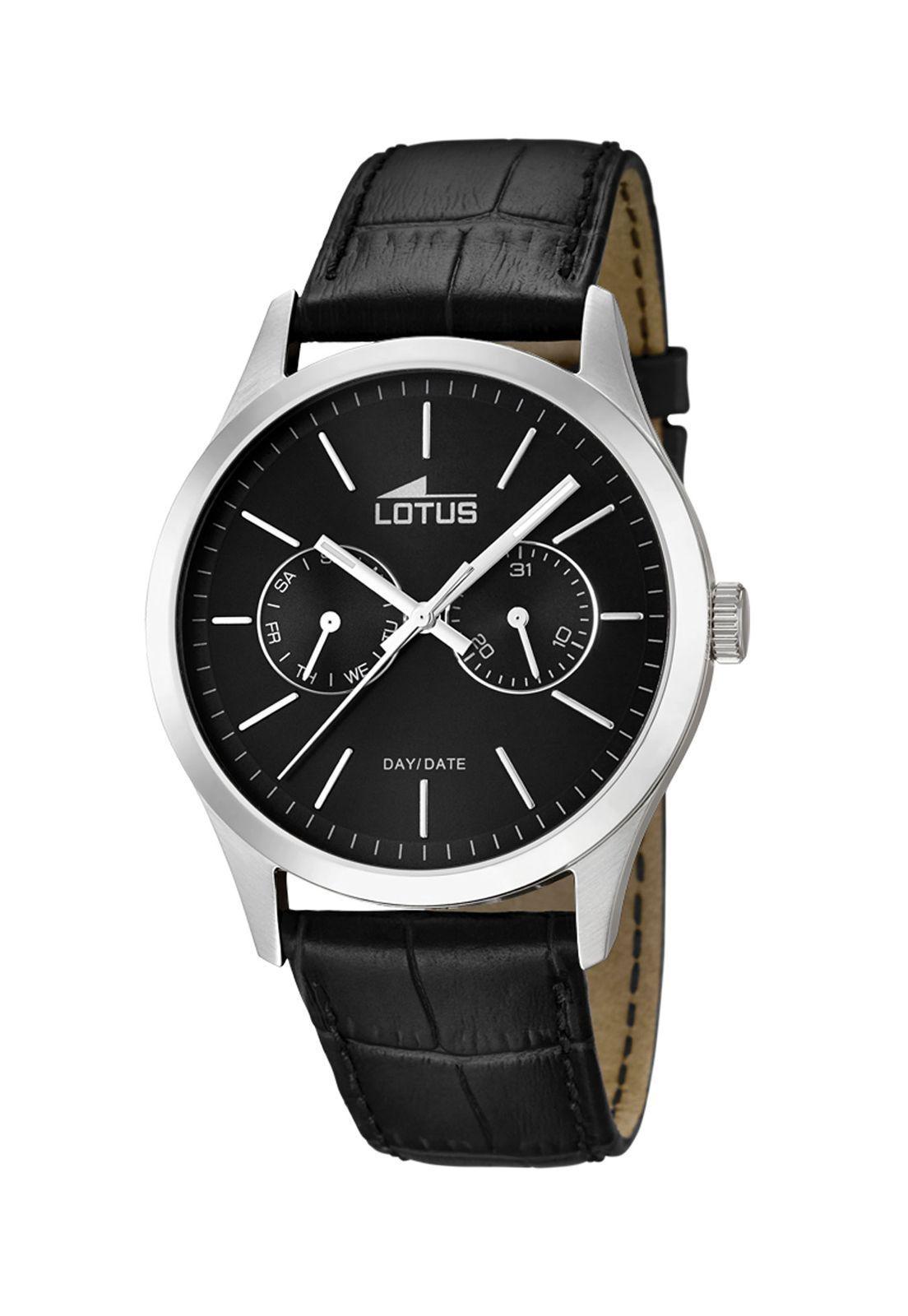 Reloj 15956/3 Lotus Negro Hombre Minimalist-0