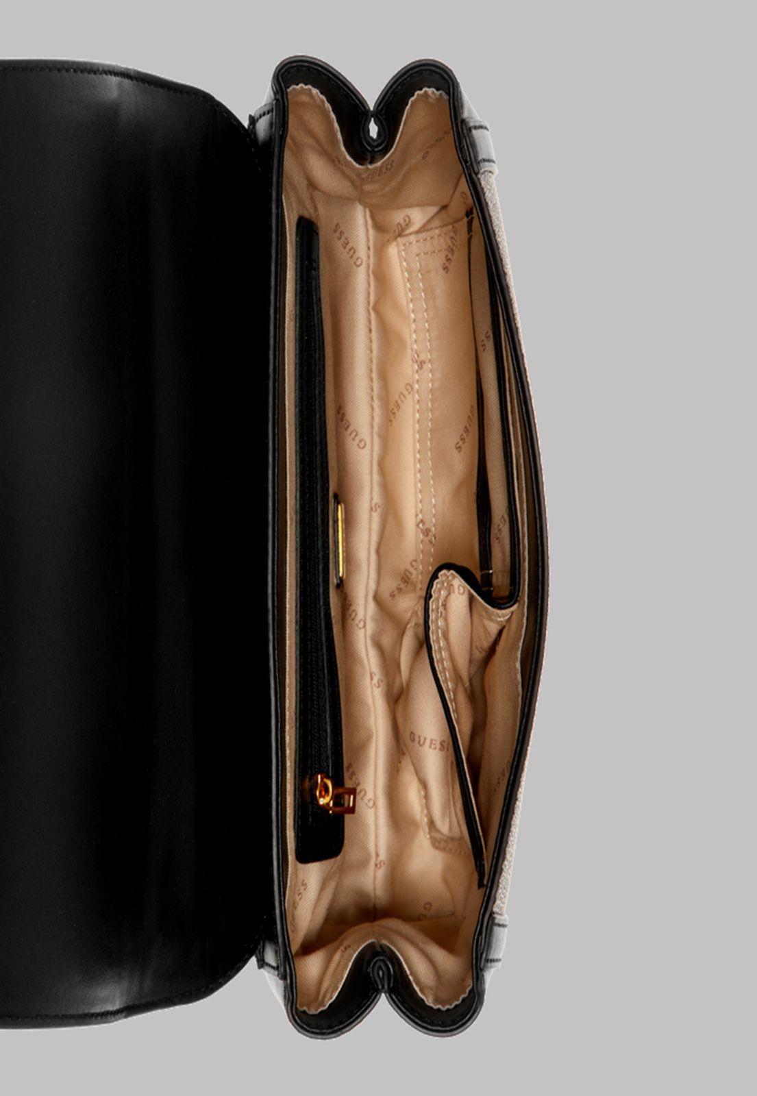 Cartera Guess Katey Flap Shoulder Bag Clo Carbon-3