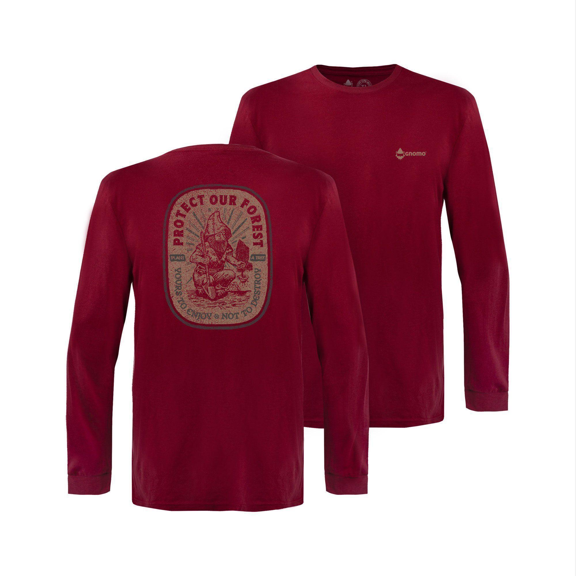 Polera Manga Larga B-1 Cardinal Hombre Gnomo-0