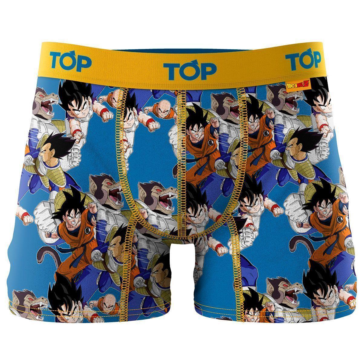 Pack 3 Bóxer Medio Dragon Ball Z Top Goku Vs Vegeta-1
