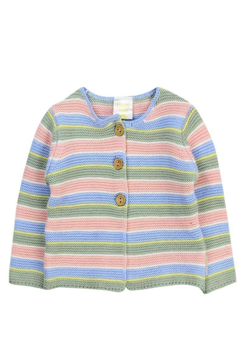 Chaleco Newborn Ba Botones Back To Natural Ficcus-0