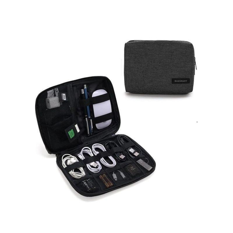 Bagsmart Organizador POMONA accesorios electrónicos- Negro-1