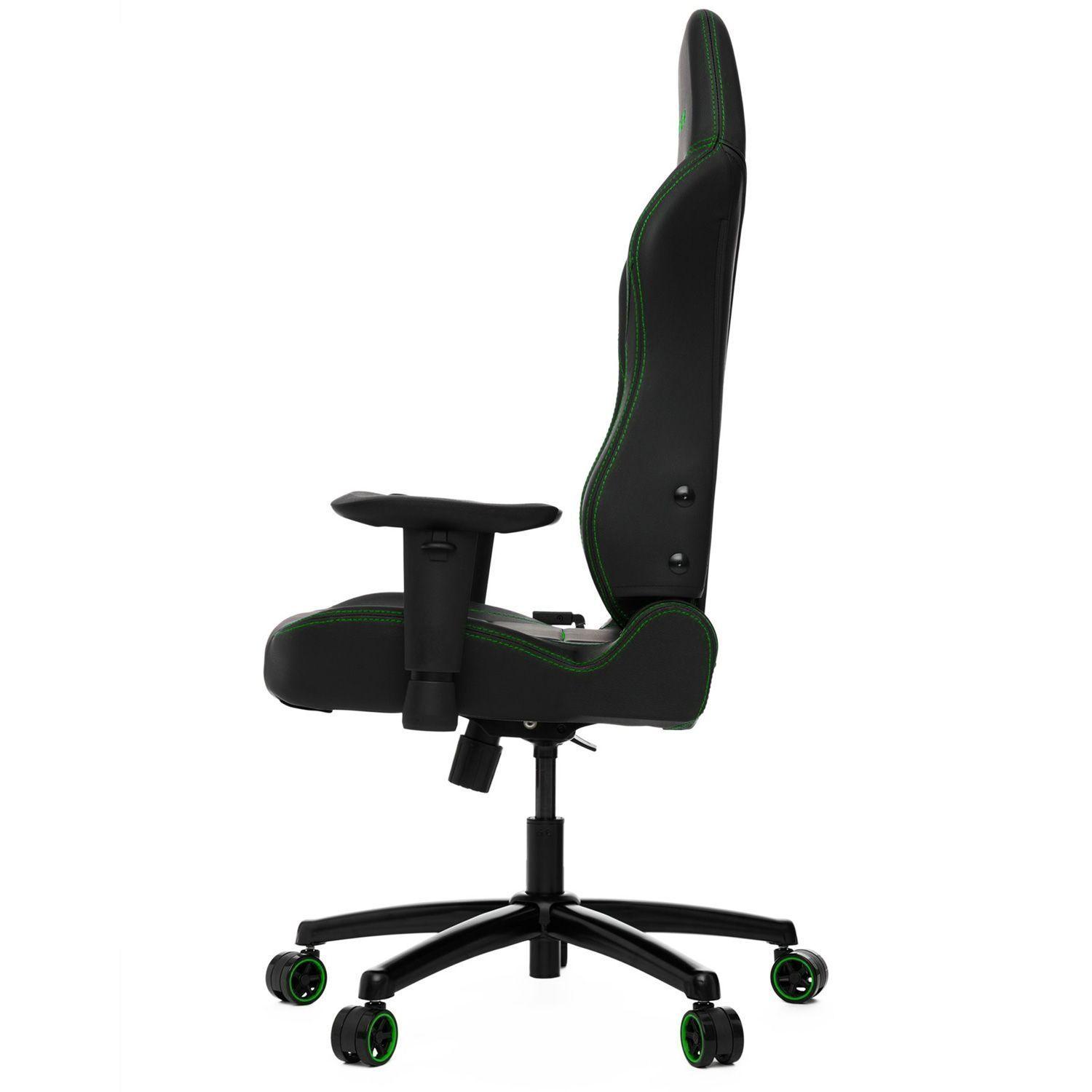 Silla Gamer Vertagear PL1000 Verde Reclinable y Ajustable-3