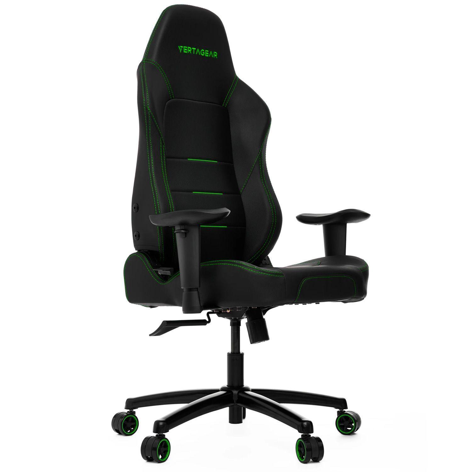 Silla Gamer Vertagear PL1000 Verde Reclinable y Ajustable-1