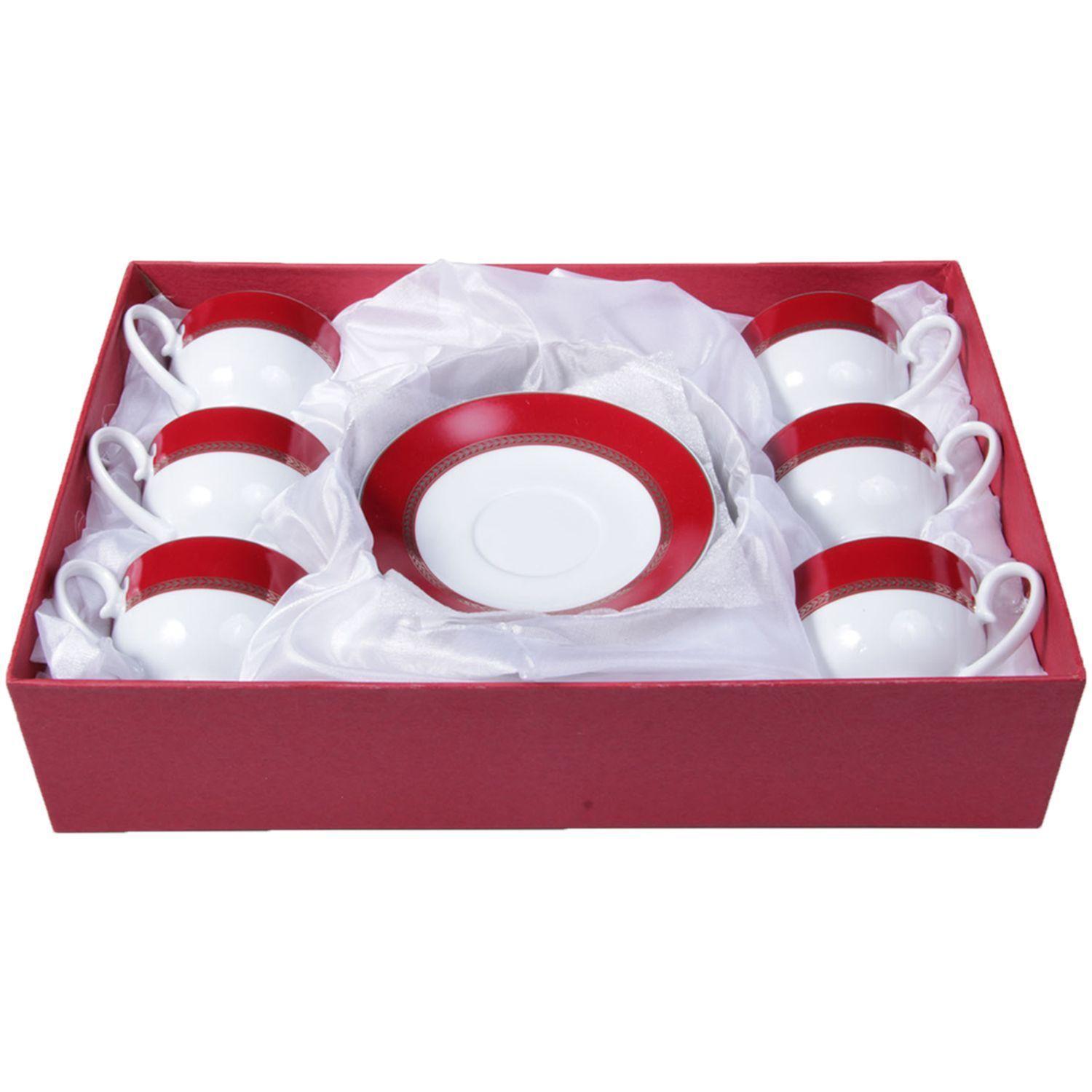 Juego de Tazas Para Café Polska Red 12 Piezas-3