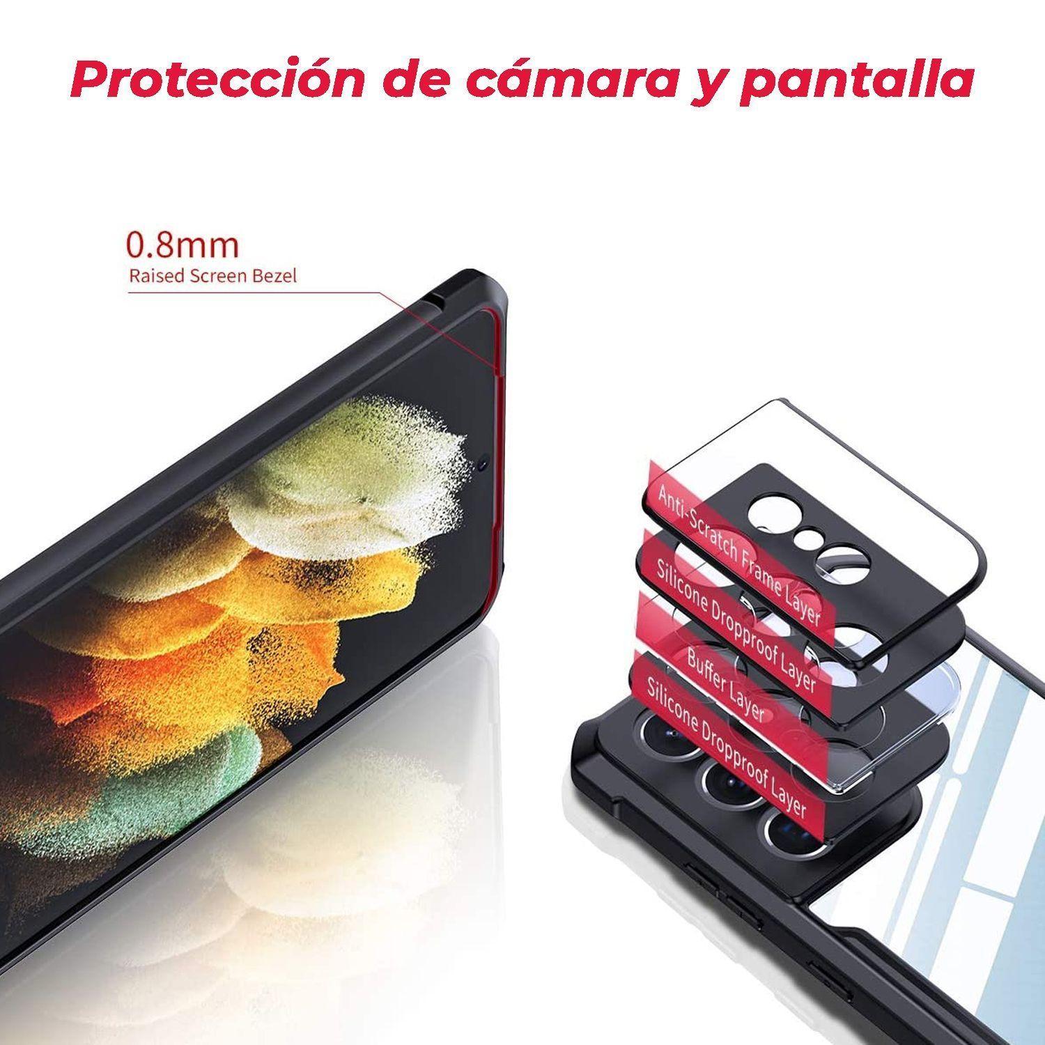 Carcasa Para Samsung S21 Ultra Militar Grade Reforzada-6