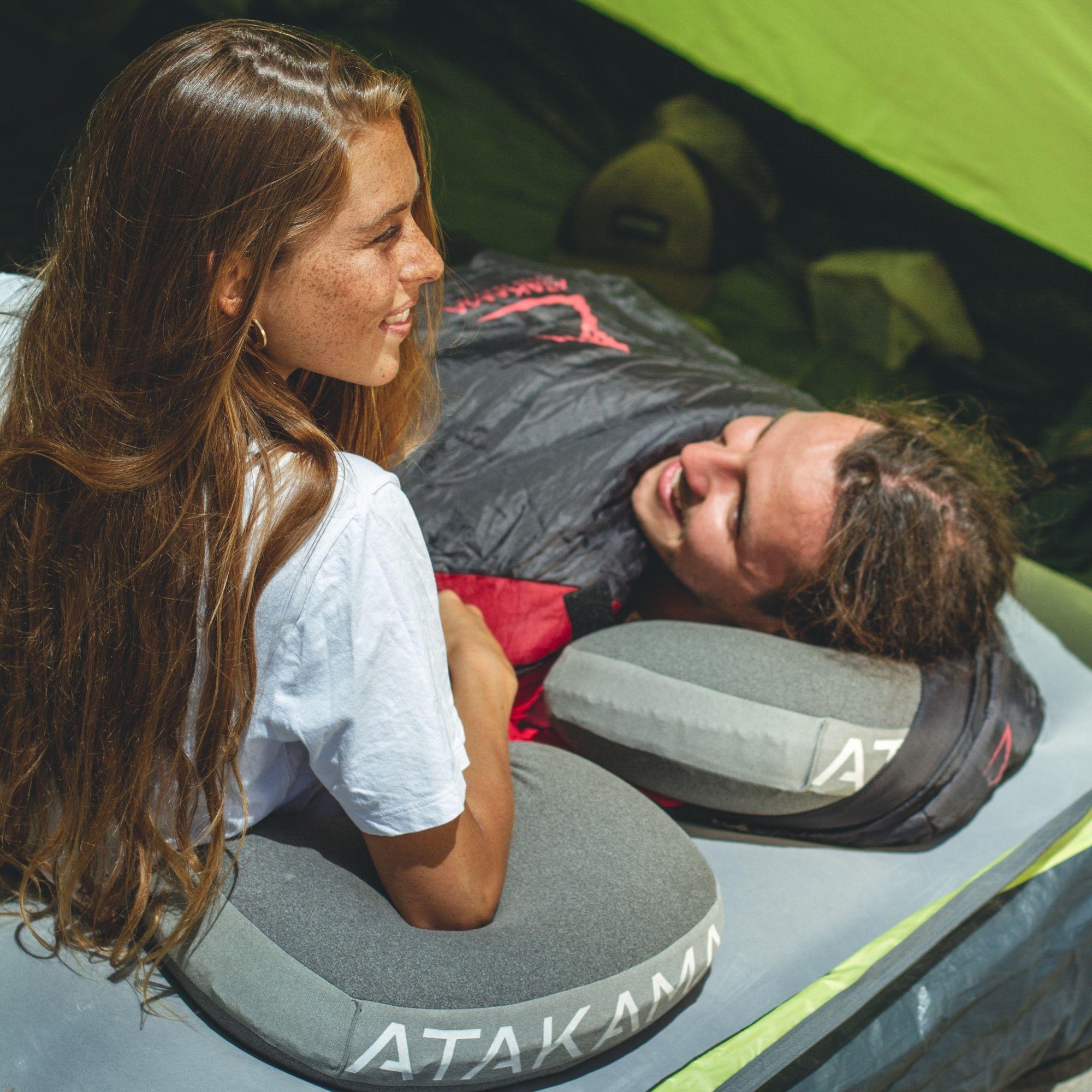 Almohada Inflable Baker Gris  Atakama Outdoor-3