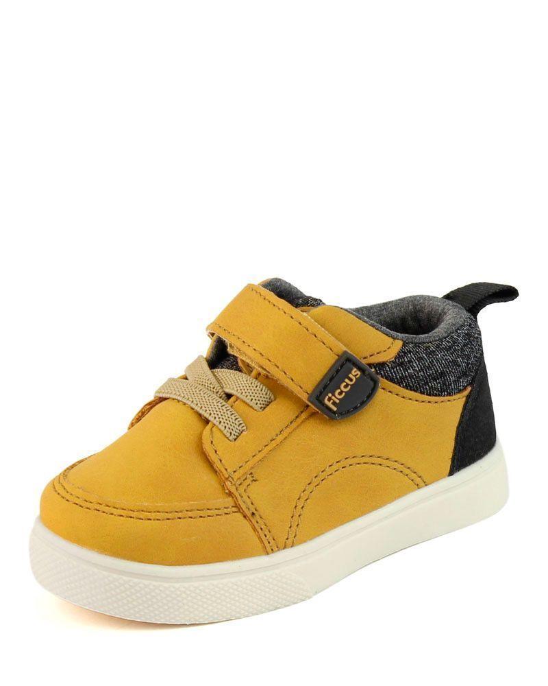 Zapatilla Velcro Elastico A Pararse Niño Ficcus-1