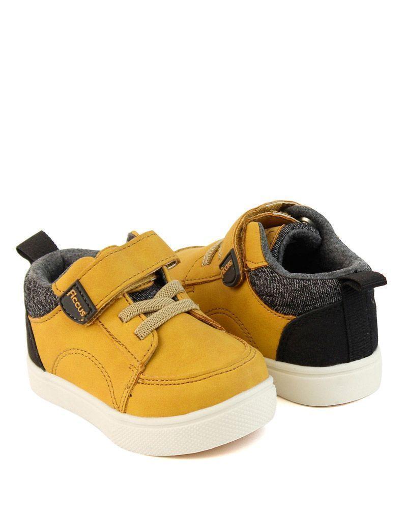 Zapatilla Velcro Elastico A Pararse Niño Ficcus-2