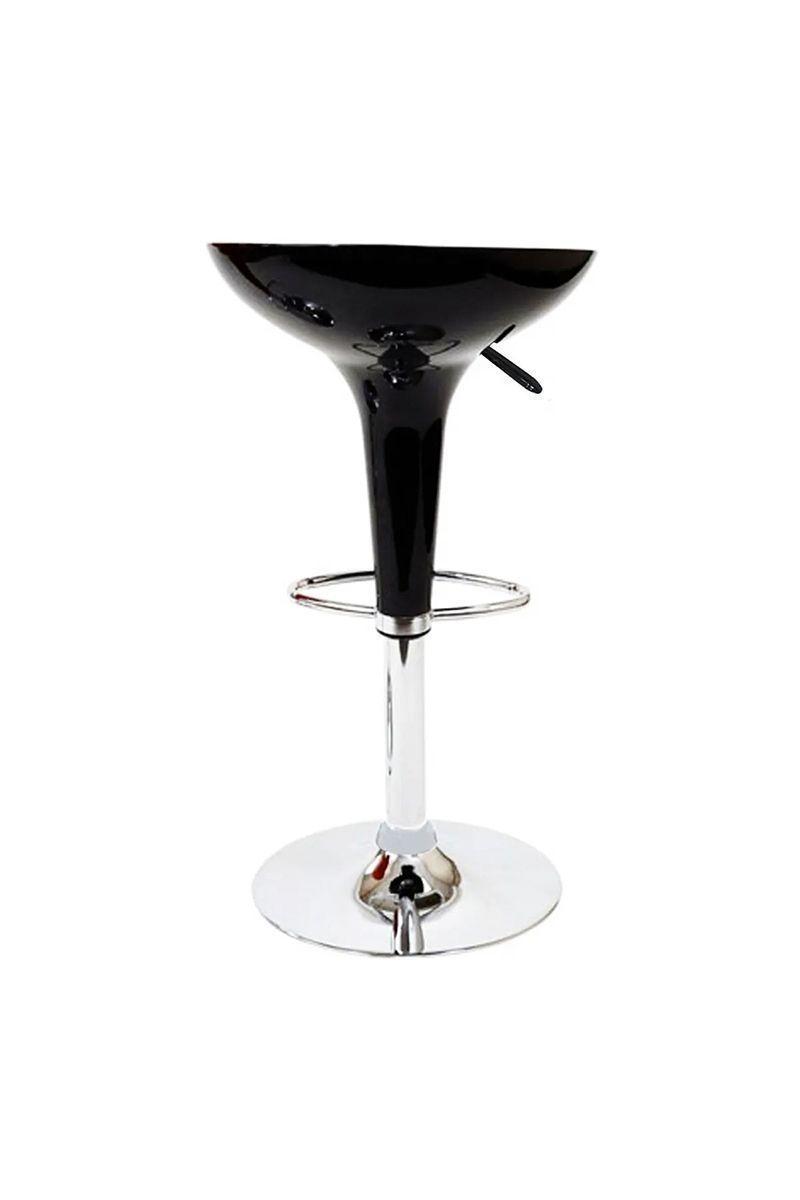 Pack 2 - Piso Bar Regulable Taburete Estilo Retro - Negro-3