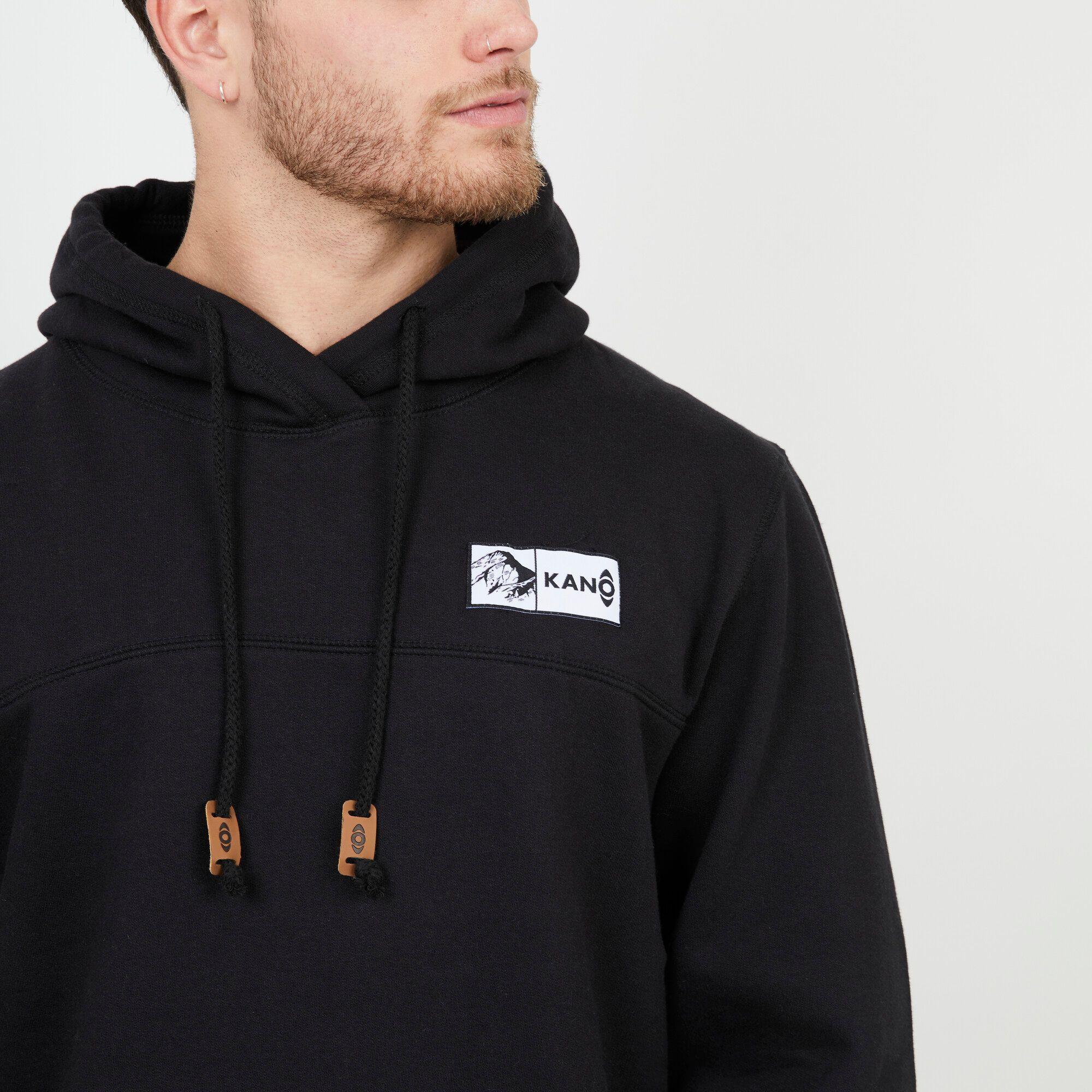 Polerón Negro / Ropa Kano / Poleron con gorro-1