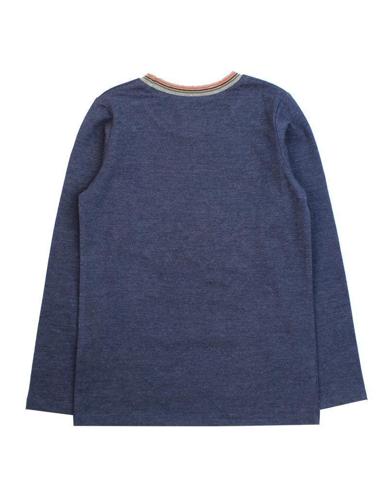 Polera Kids Niño Melange Retro Vibes Ficcus-1