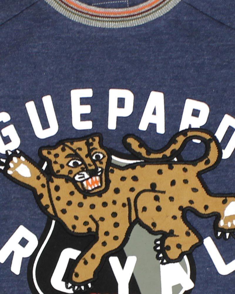 Polera Kids Niño Melange Retro Vibes Ficcus-2