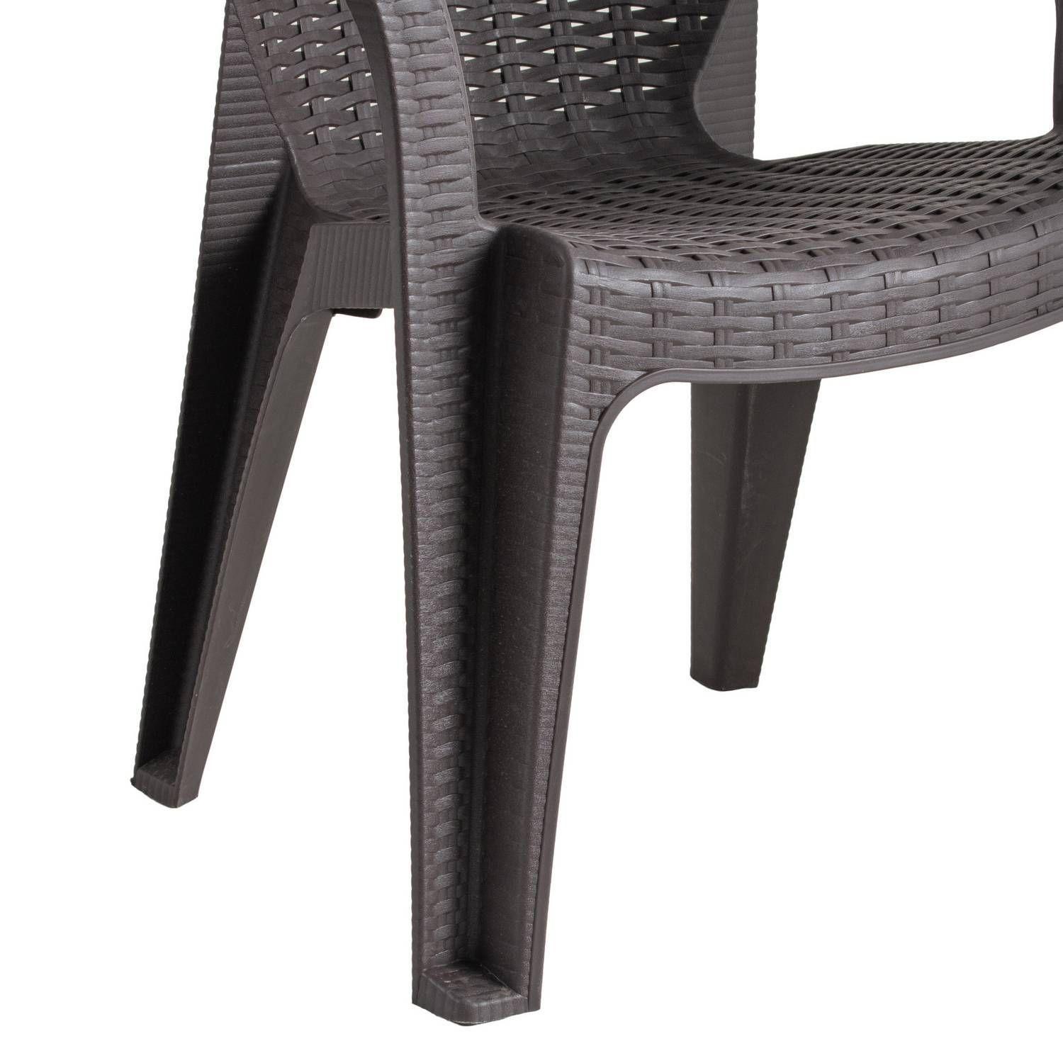Silla Aruba Rattan Terraza Camping Apoyabrazos-2