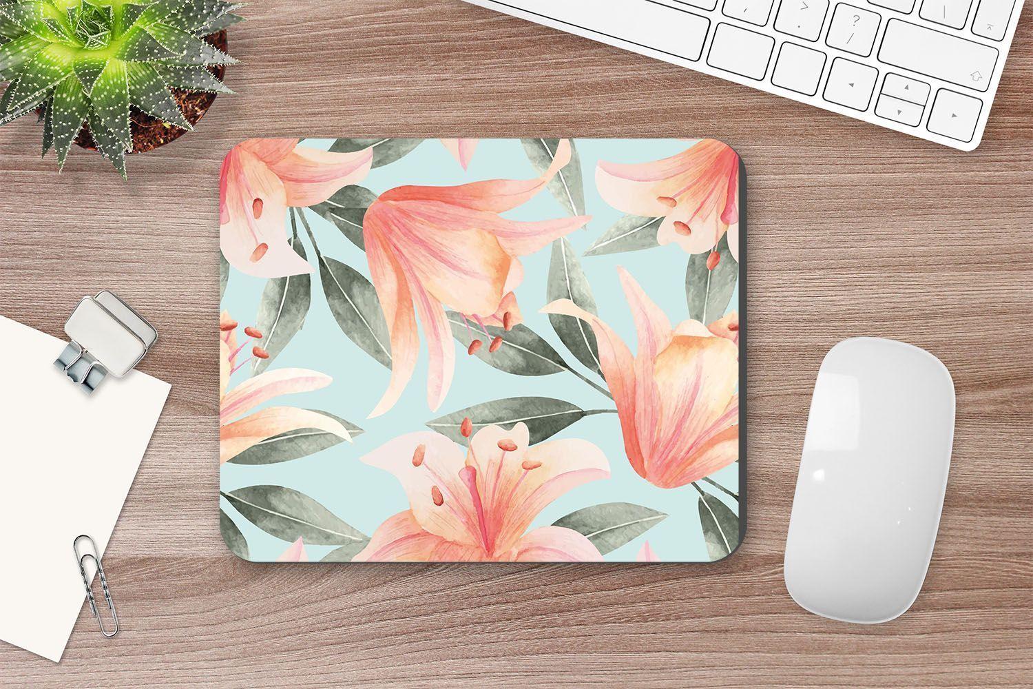 MOUSE PAD ANHIZ M10V10 FLORAL-2