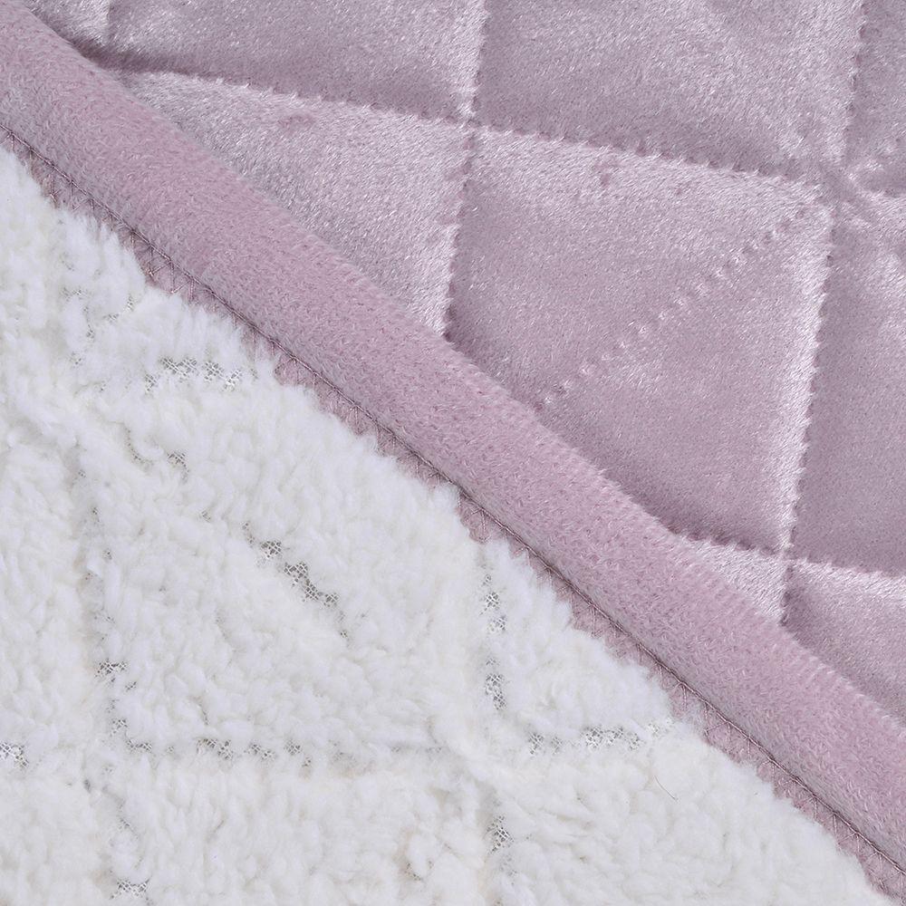 Quilt Velvet Sherpa 1.5 P Mor-1