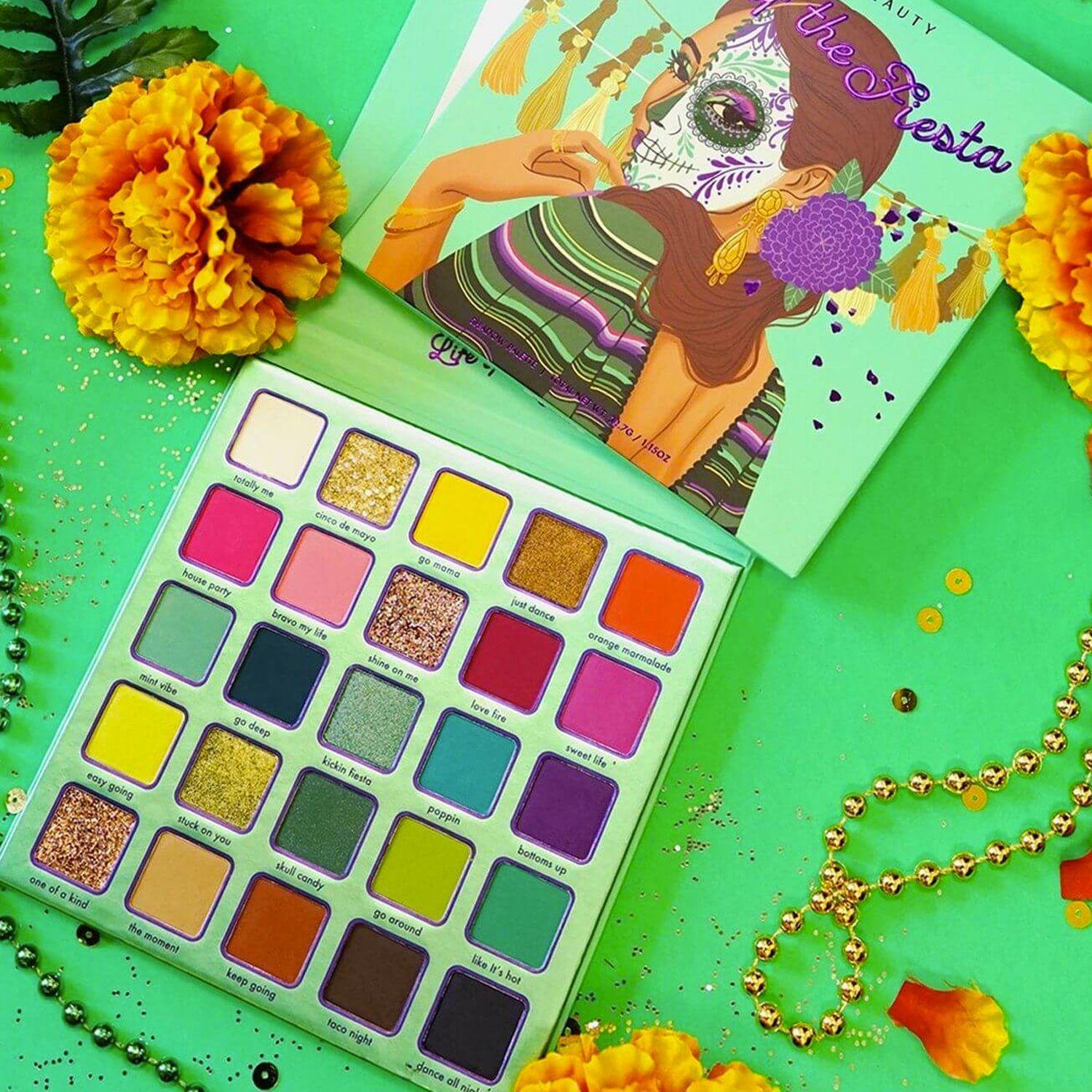 Paleta de Sombras "Life Of The Fiesta" Kara Beauty-5