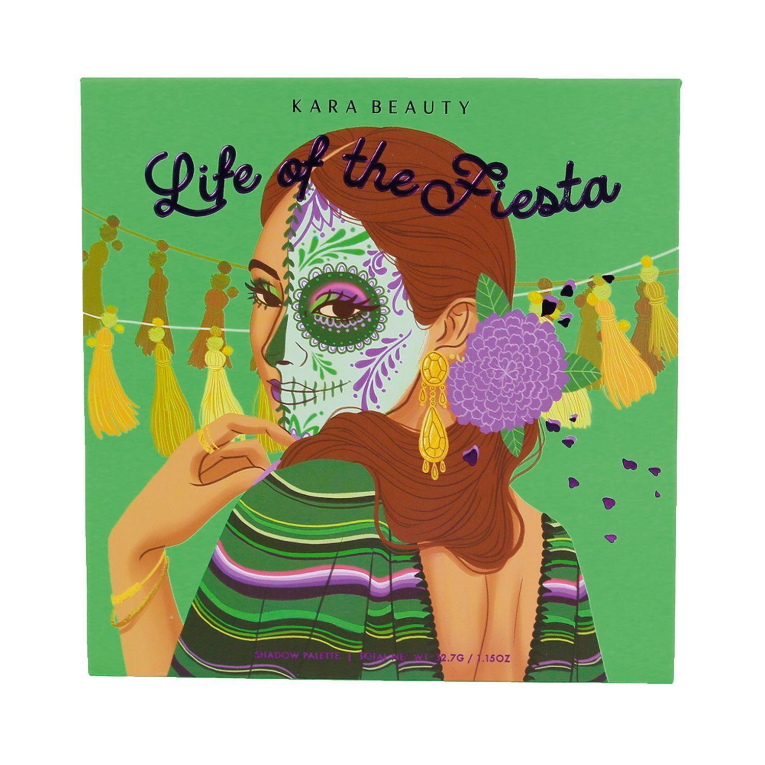 Paleta de Sombras "Life Of The Fiesta" Kara Beauty-4