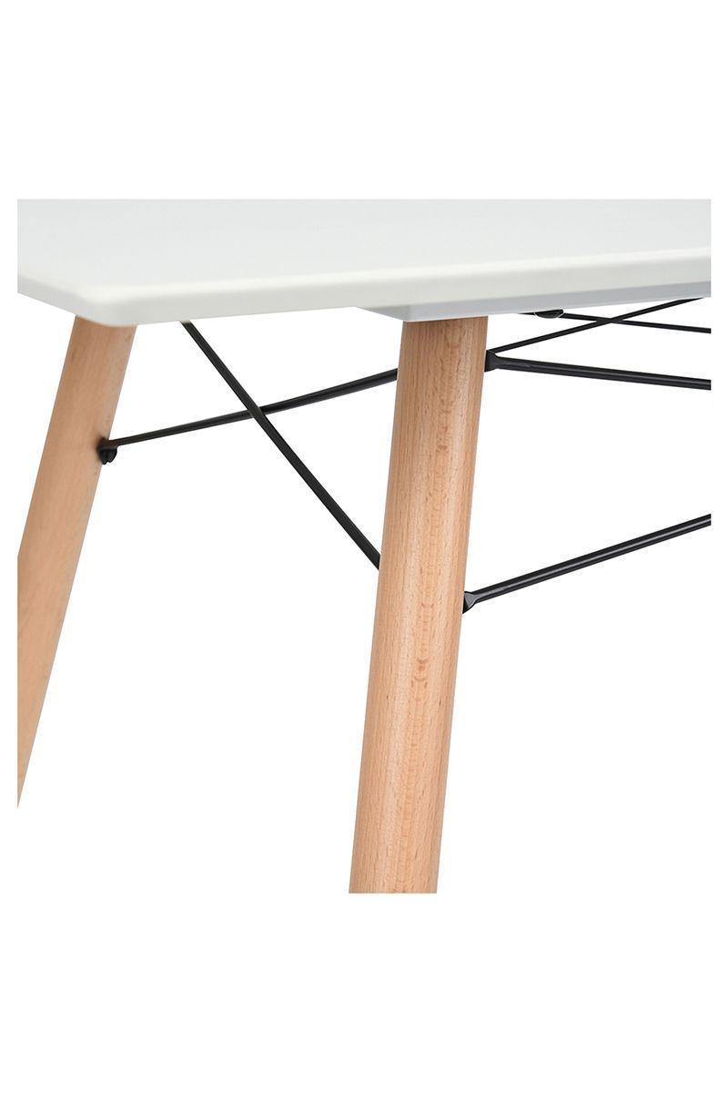 Mesa Eames 120 x 80 cm Estilo Nórdico - Blanco-5