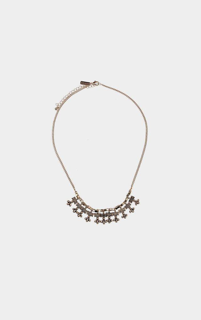 Collar Corto Mery Dorado Humana-0