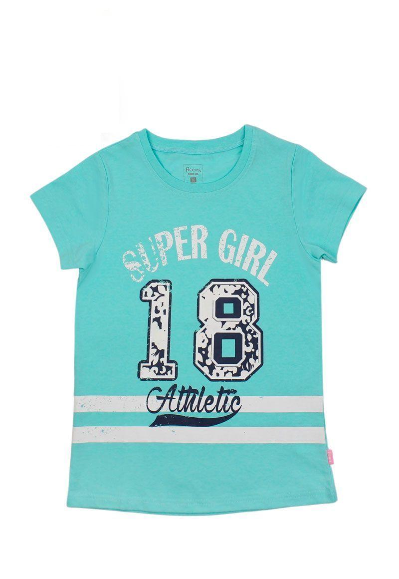 Polera jr niña estampado solar-0