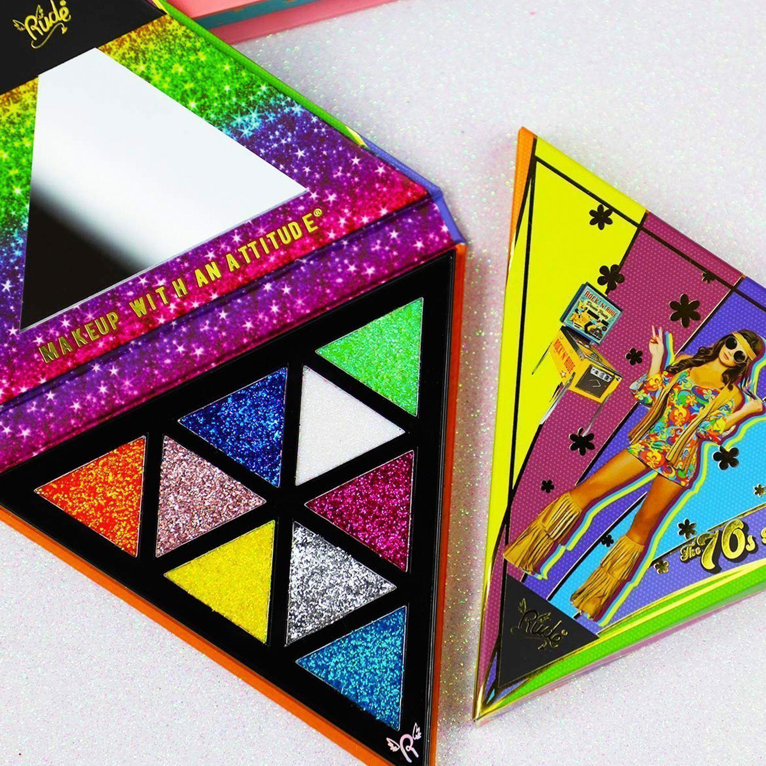 Paleta De Sombras "Bohemian Diva" Colección Los 70´ Rude Cosmetics-3