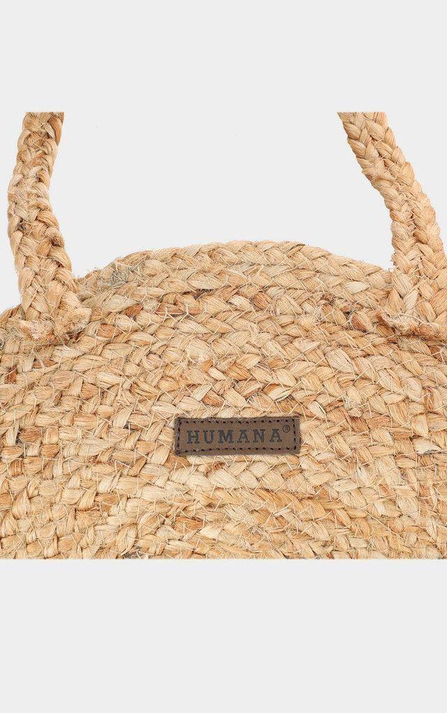 Cartera Hombro Mosaic Beige Humana-2