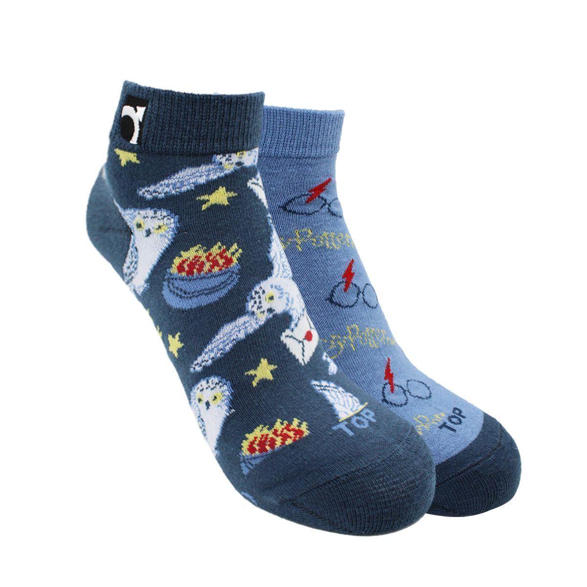 Calcetines Cortos Mujer Pack 2 Harry Potter C2 Top-0