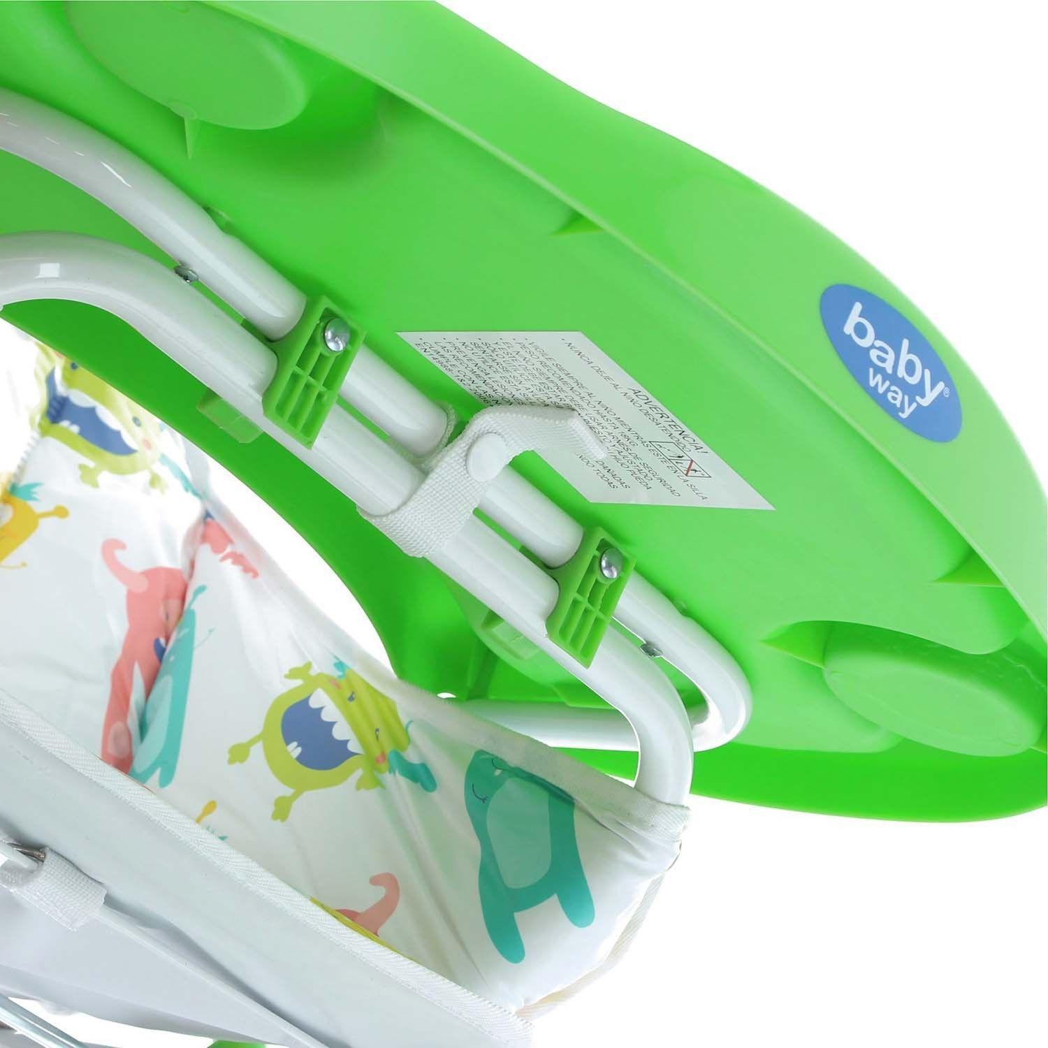 Silla De Comer Plegable Verde-2