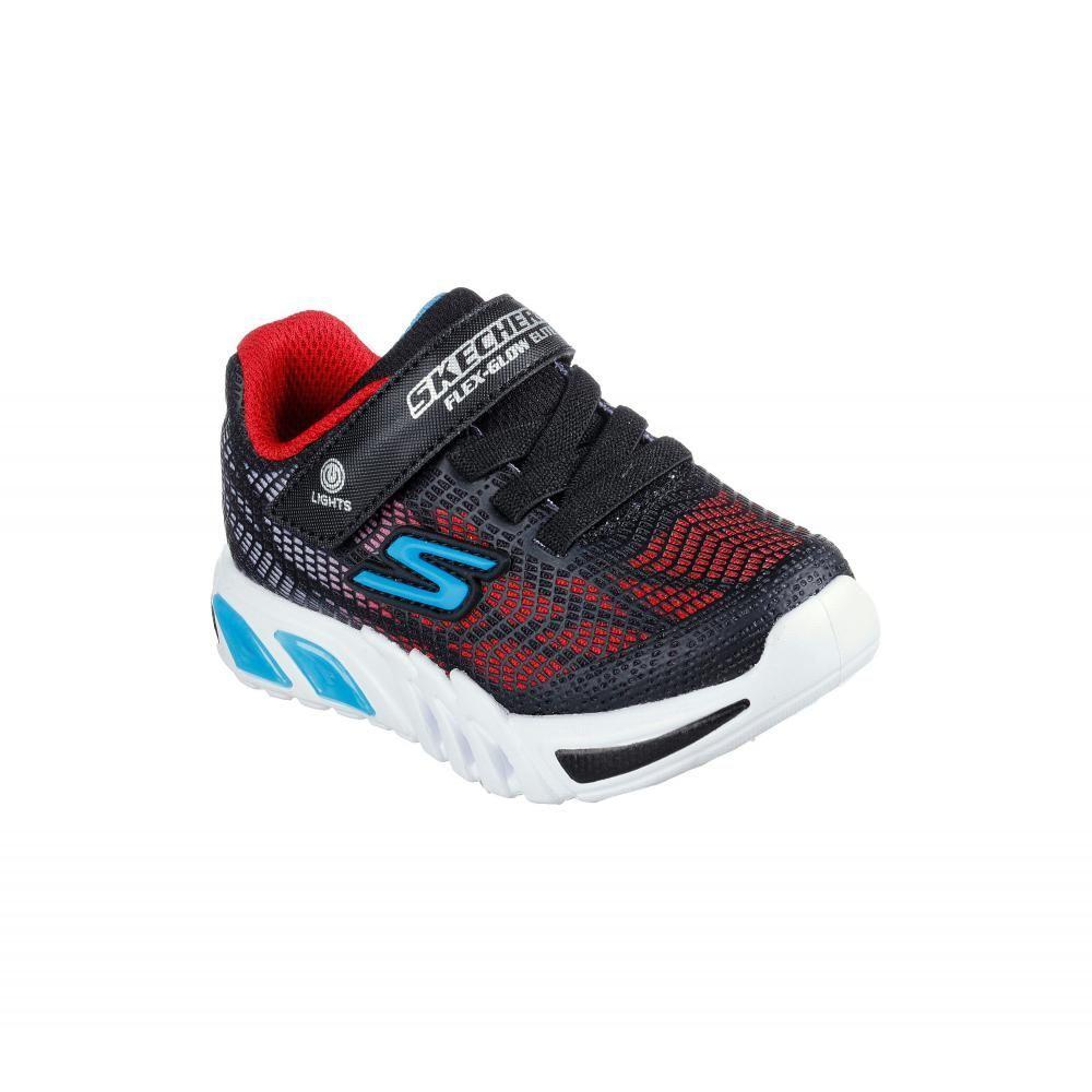 Zapatilla Niño FlexGlow Elite Negro Skechers-0
