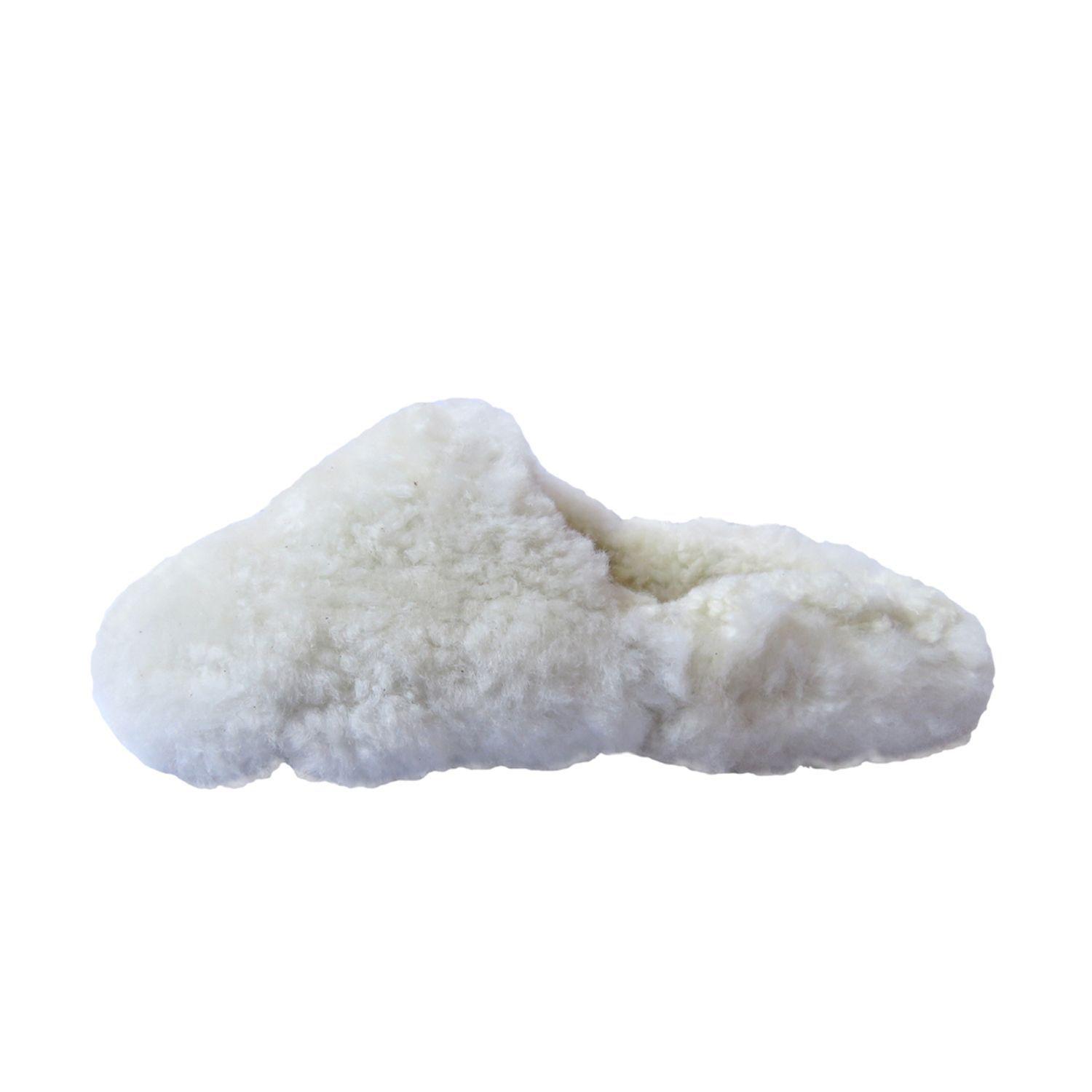 Pantufla De Lana De Oveja Caña Baja-1