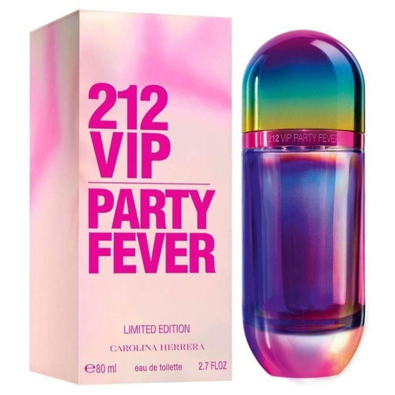 212 VIP Party Fever 80ML EDT Mujer Carolina Herrera-0