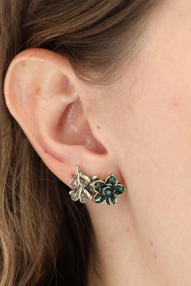 Set de Aros Garden Dorado Humana-1