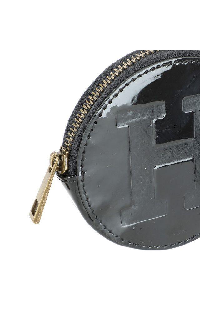 Billetera Monedero Glossy Negra Humana-2