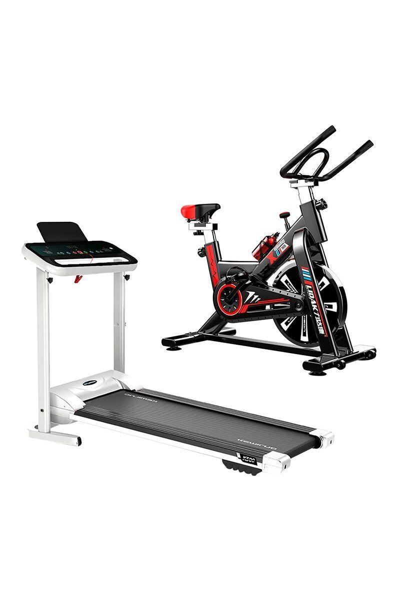 Pack Trotadora Kemilng K500 + Spinning HomeFitness Blanco-0