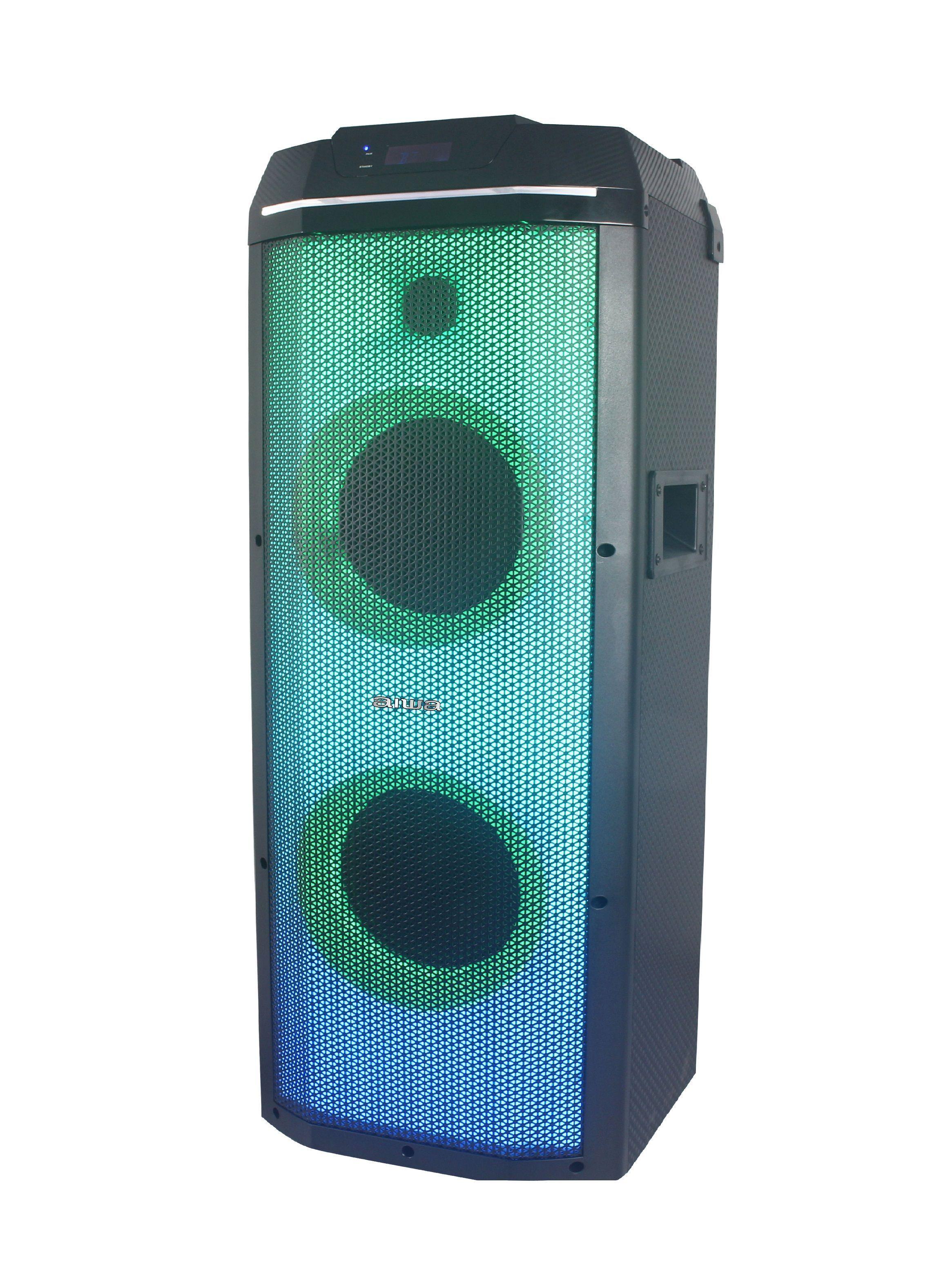 Parlante Bluetooth Tws Aiwa Fiesta Iluminado Aw-pok100d-1