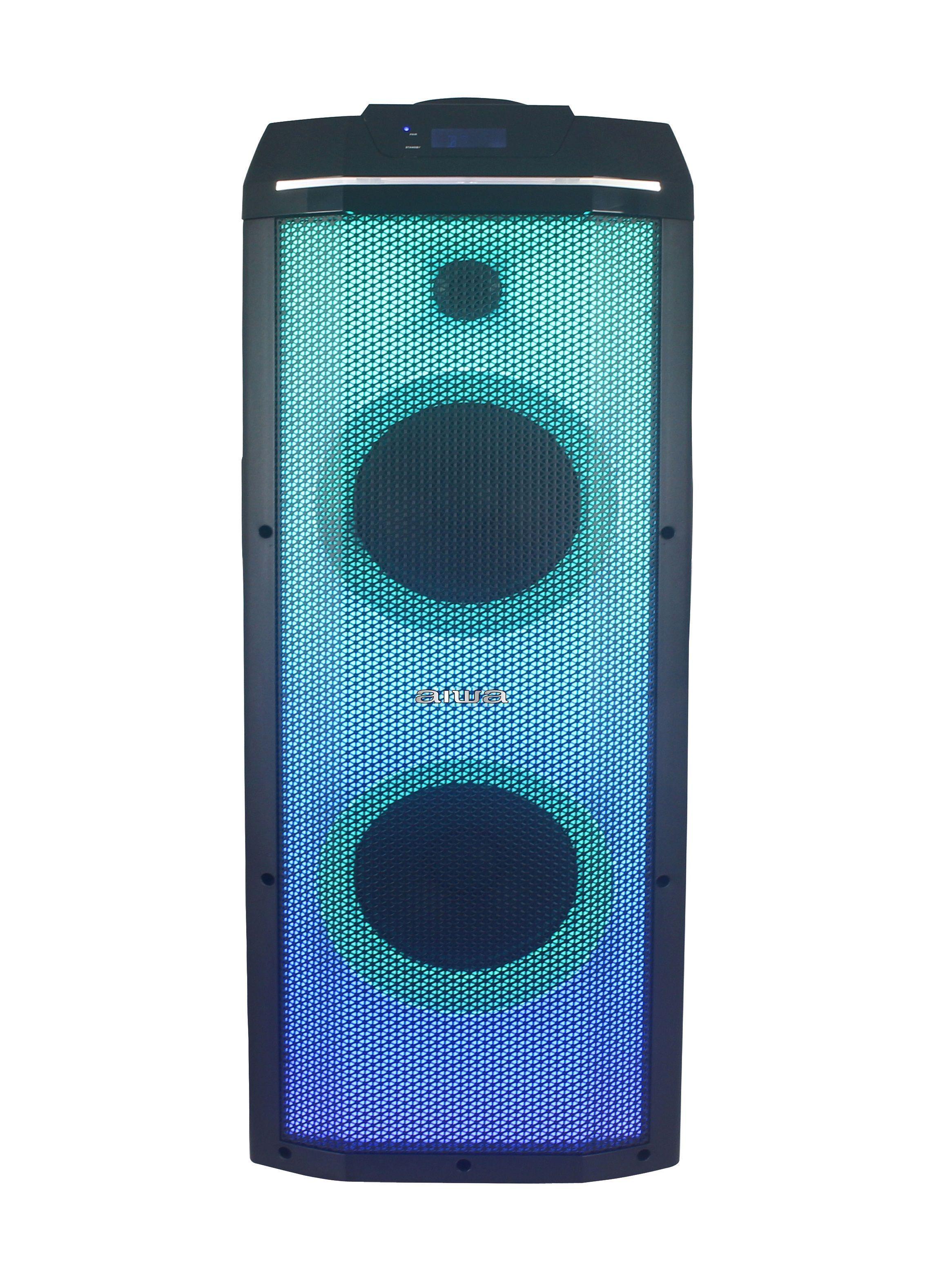 Parlante Bluetooth Tws Aiwa Fiesta Iluminado Aw-pok100d-0