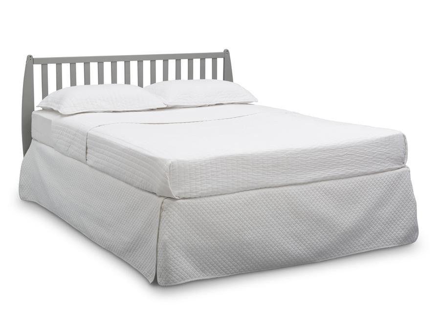 Cuna de madera 4 en 1 taylor Gris-4
