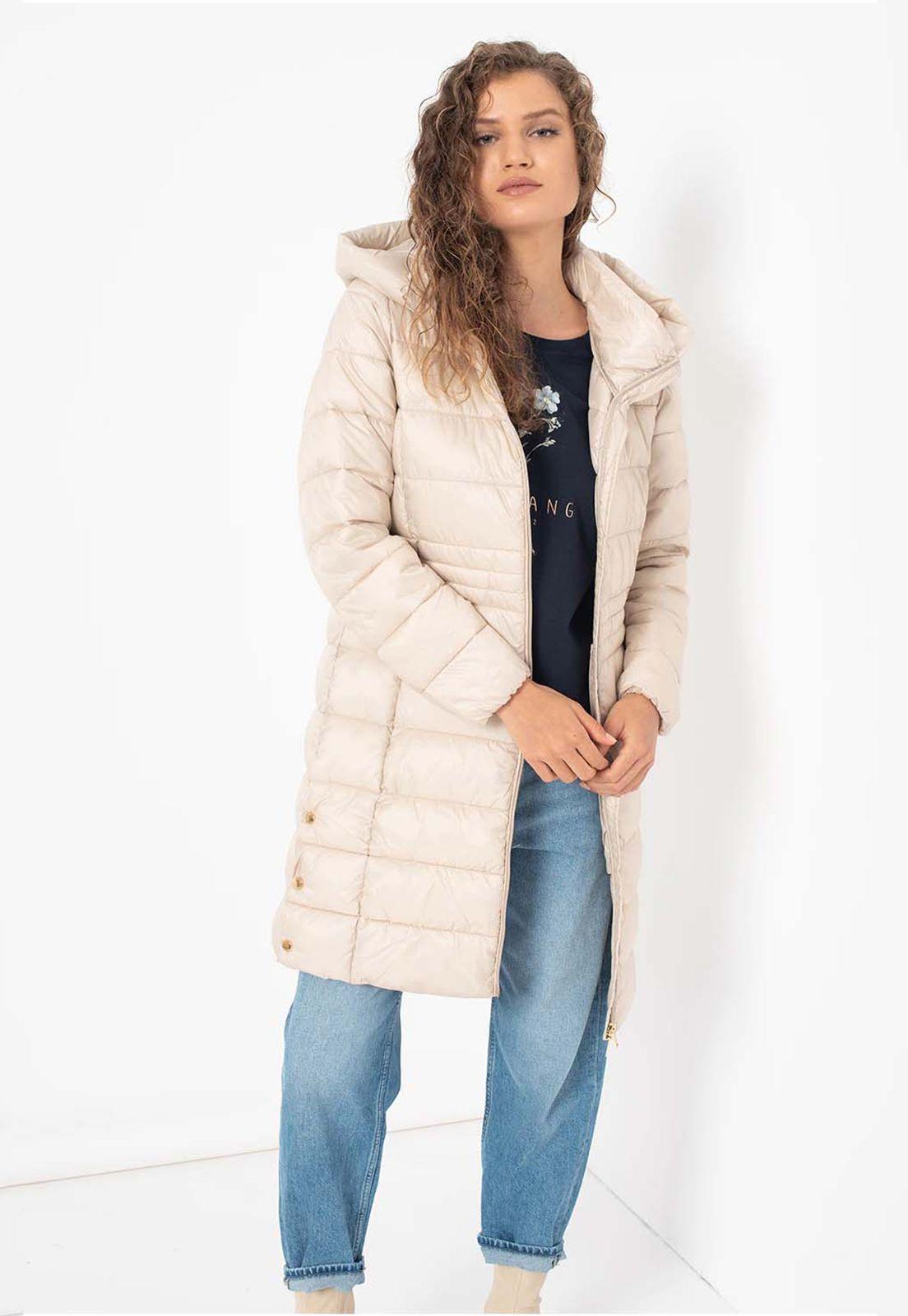 Parka Mujer Larga Acolchada Con 3M ™ Thinsulate ™ Esprit-0