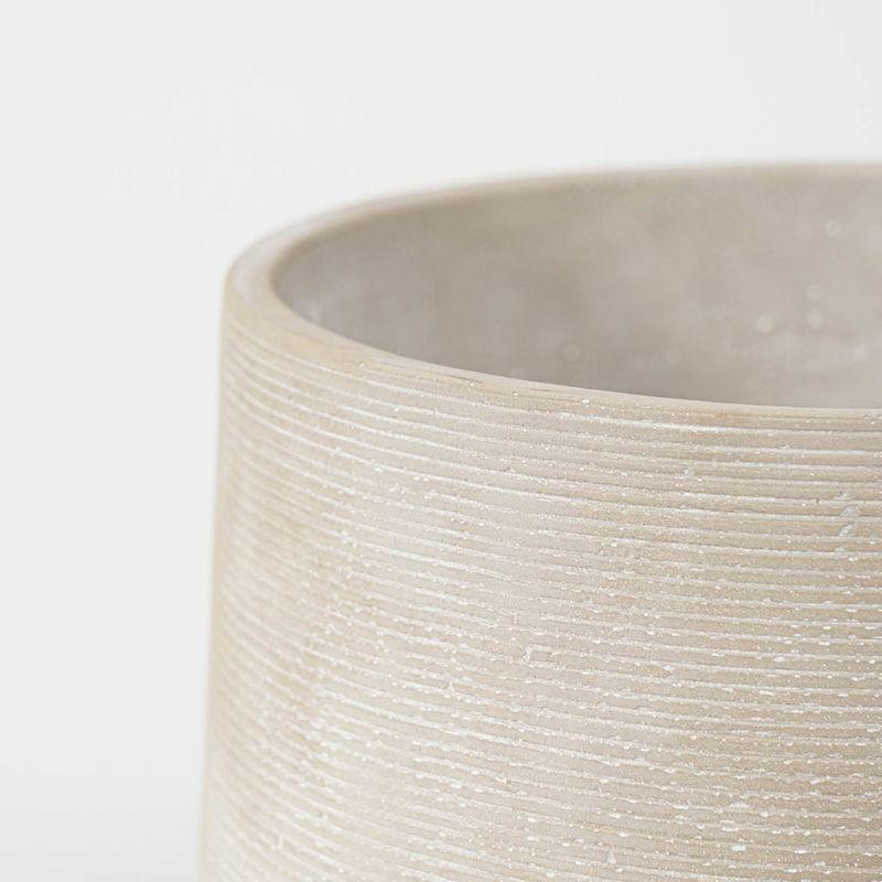 Macetero gris LUMA 14,5x12,5cm -1