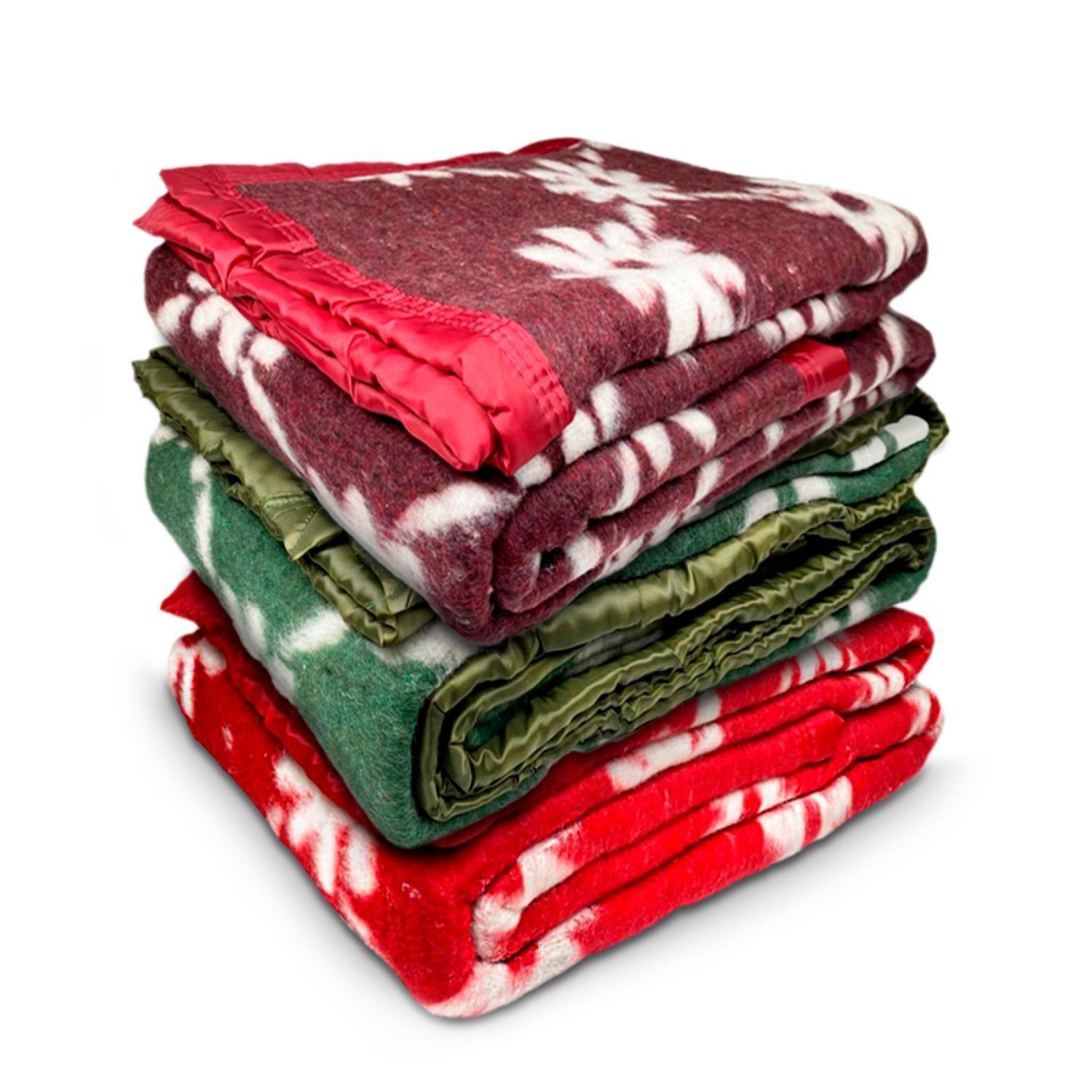 Frazada Termica 1.5 Plazas 150x200cm Rojo Golden-1